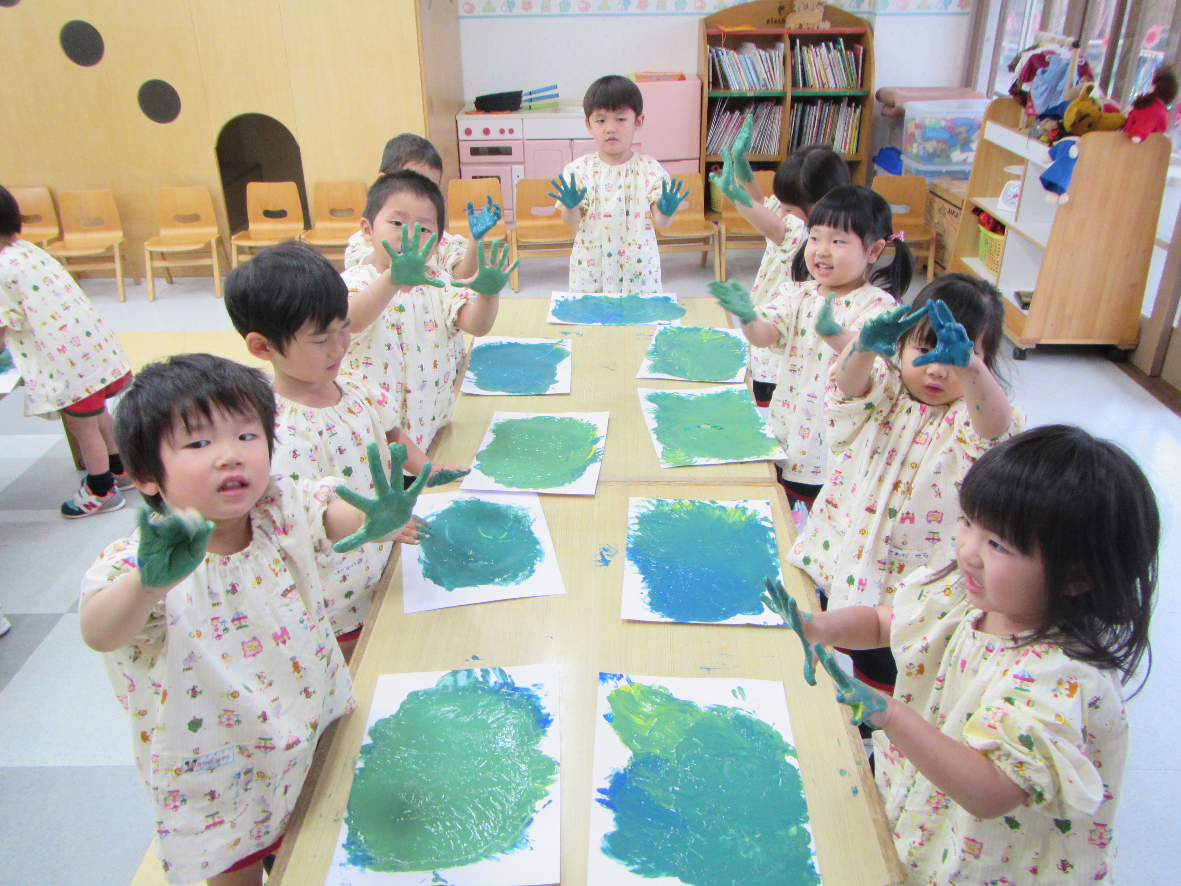 かたつむり作り 学校法人早翠学園 さみどり幼稚園 第二さみどり幼稚園