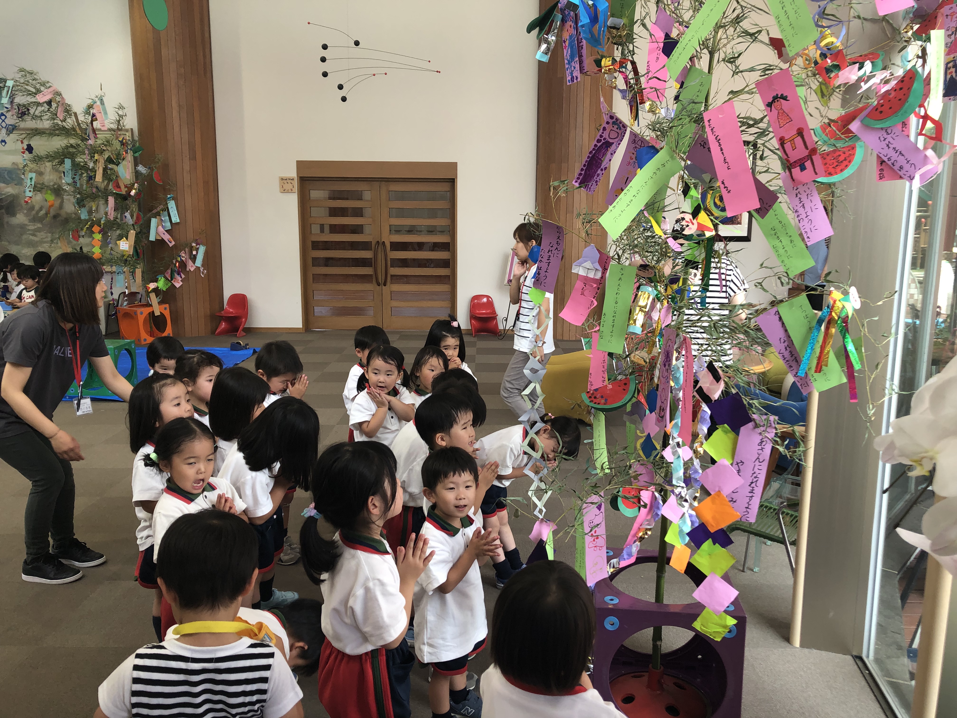 七夕を楽しもう 学校法人早翠学園 さみどり幼稚園 第二さみどり幼稚園