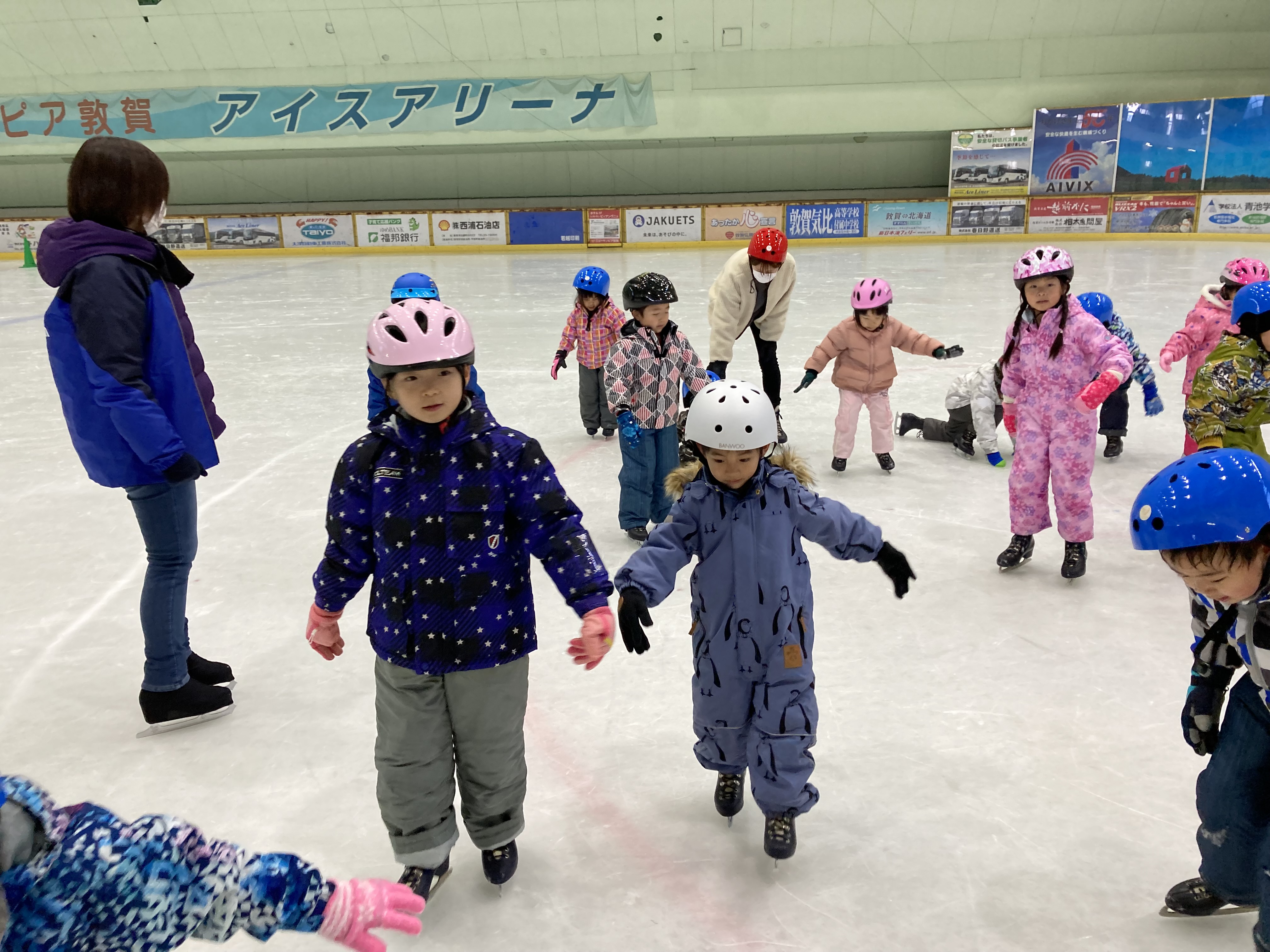 【年長組】親子スケート教室