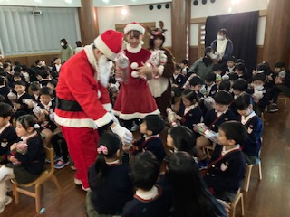 【第二】二学期終業式・クリスマスお楽しみ会