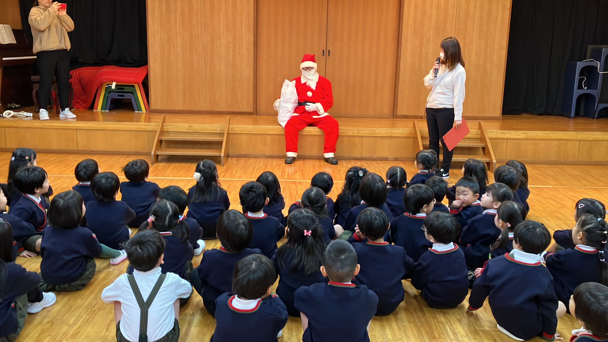 【本町】二学期終業式・クリスマスお楽しみ会